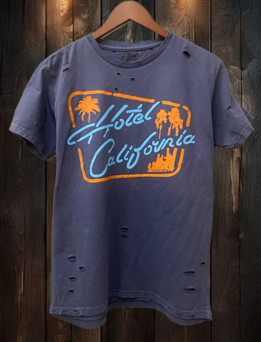 Hotel california t shirt hotsell