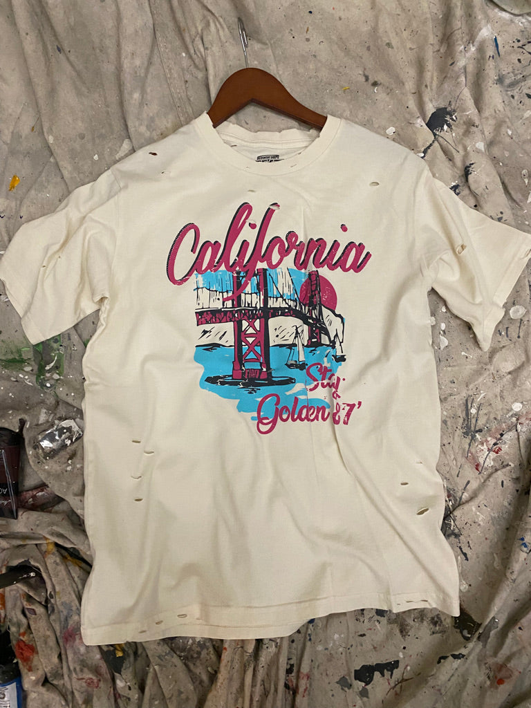 Stay Golden high quality California T-Shirt