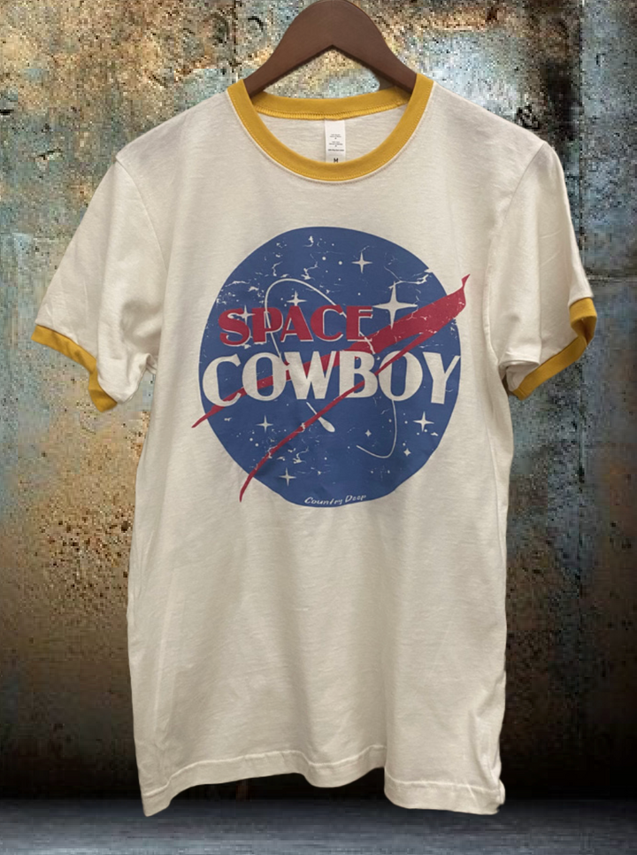 SPACE COWBOY Tシャツ Space Cowboy Ringer Vintage unisex T-Shirt – Country Deep