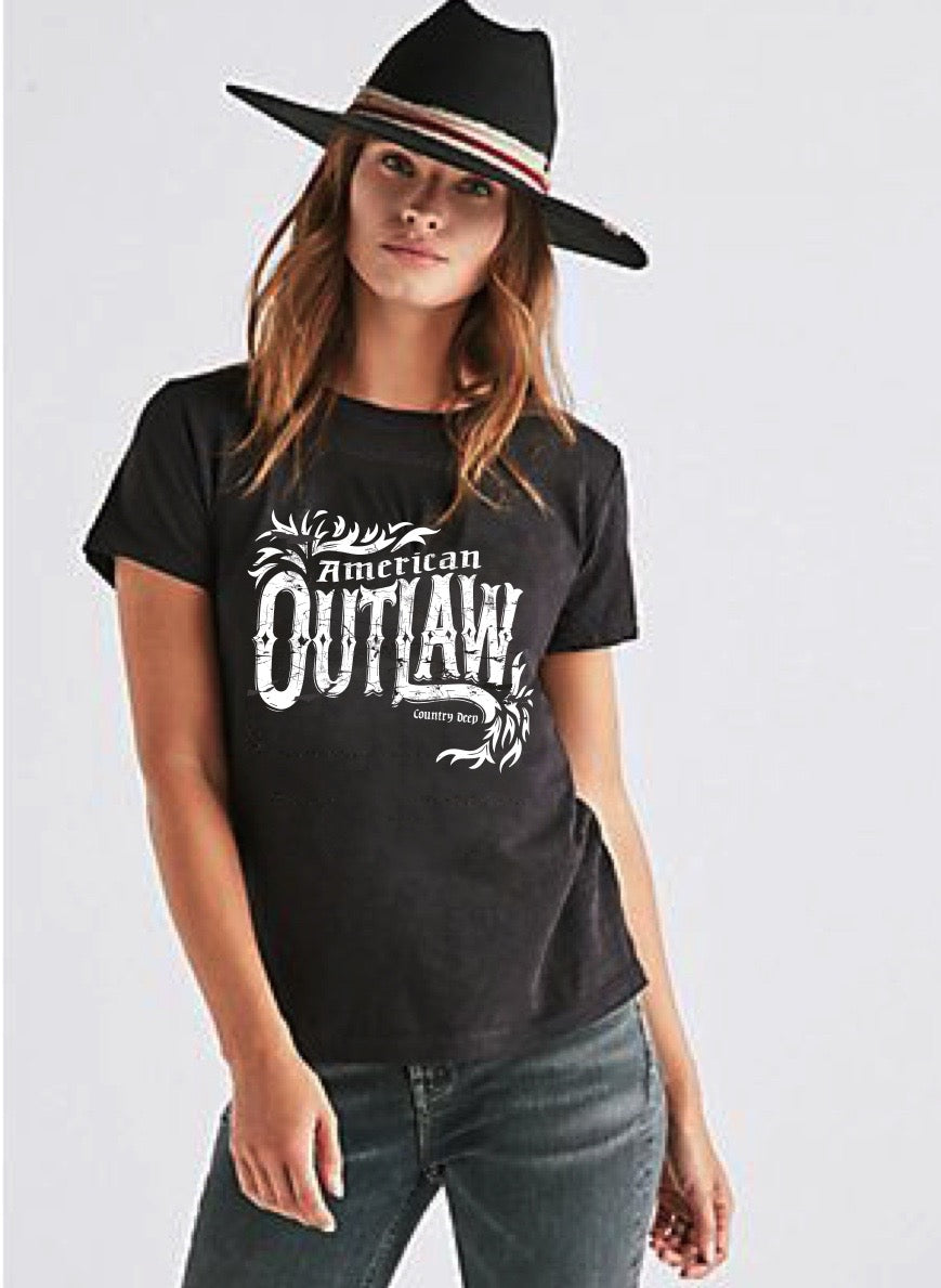 American Outlaw Unisex T-Shirt – Deep