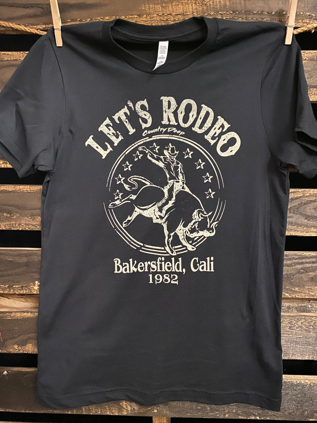 トップス CALEE RODEOBOADER SHIRTS BLACK L LetsRodeoBakersfieldCali1982jp